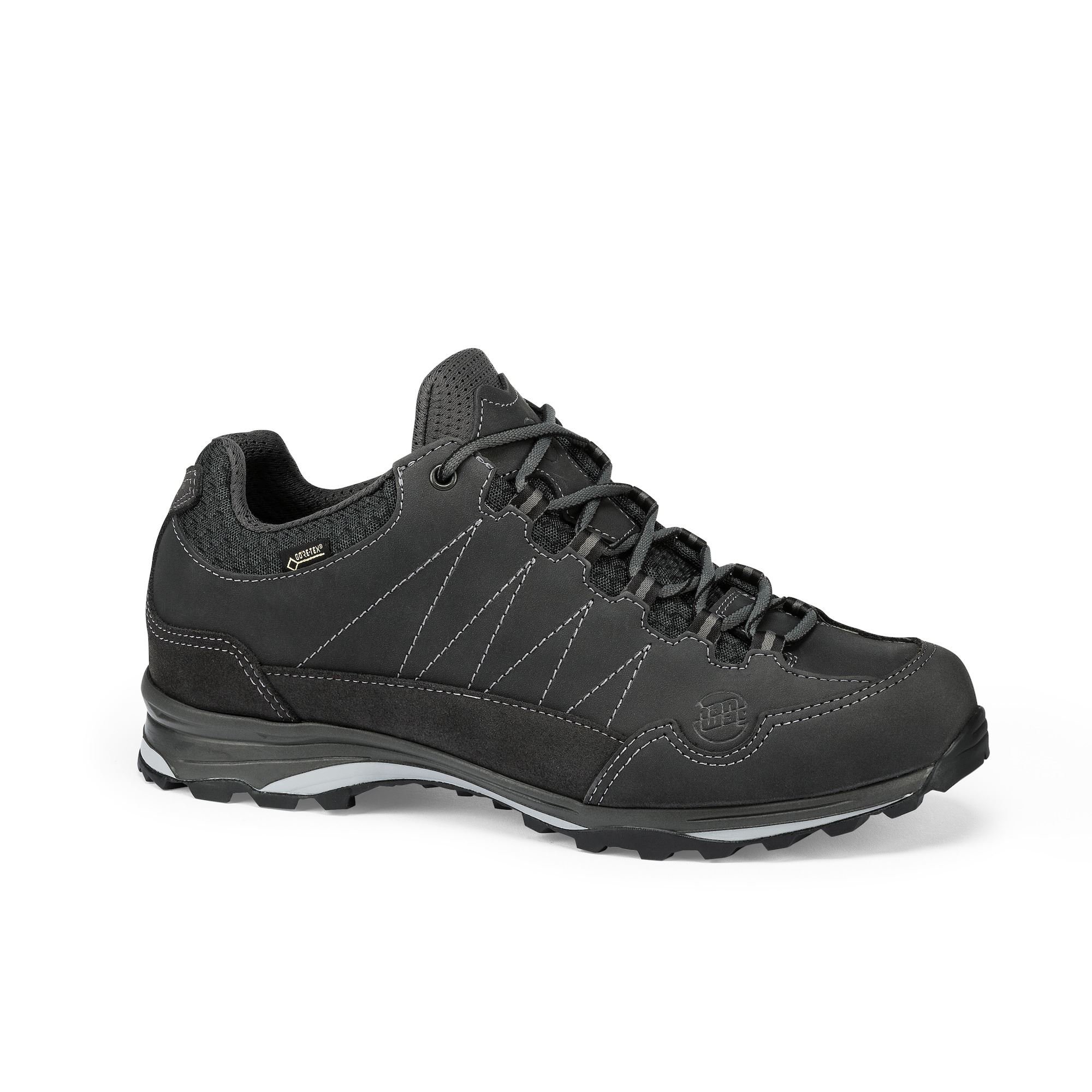 Hanwag Men's Robin Light GTX Hiking Shoes Deep Grey/Black FRSUY2463